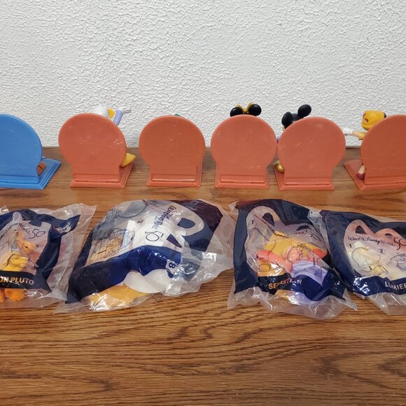 Collectible Disney 50th Anniversary Figures from McDonald's Lot of 10 - Picture 7 of 7